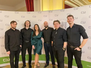 Kapela Fousy na firemním večírku