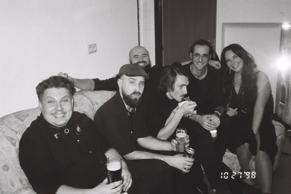 Fousy band během živého koncertu